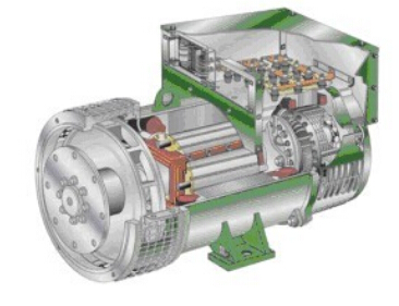 王下乡发电机内部结构图